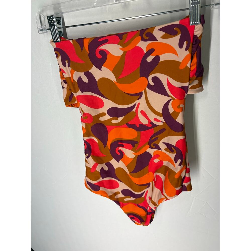 MIKOH Retro Psychedelic Alapaki One Piece Swimsuit XS - Picture 5 of 8